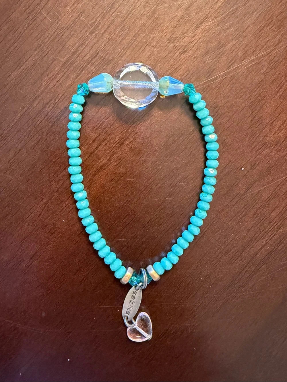 Sabika Turquoise Beaded Stretch Bracelet